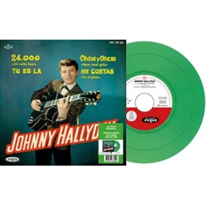 Johnny Hallyday - 24.000 Baisers - Vinyle VERT (Espagne) (Vinyle 7'')
