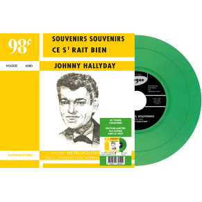 Johnny Hallyday - Souvenirs, Souvenirs - Vinyle VERT (Canada) (Vinyle 7'')