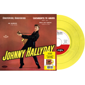 Johnny Hallyday - Souvenirs, Souvenirs - Vinyle JAUNE (Espagne) (Vinyle 7'')