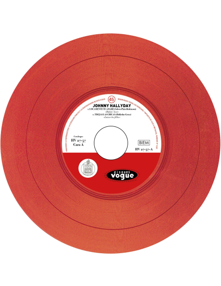 Johnny Hallyday - Souvenirs, Souvenirs - Vinyle ROUGE (Espagne) (Vinyle 7'')