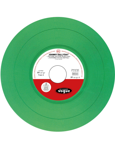 Johnny Hallyday - Souvenirs, Souvenirs - Vinyle VERT (Espagne) (Vinyle 7'')