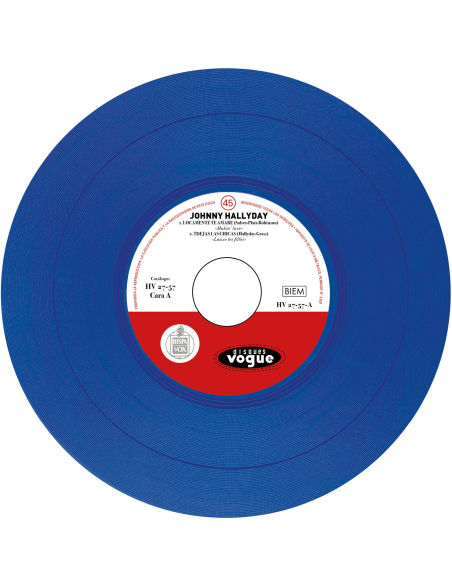 Johnny Hallyday - Souvenirs, Souvenirs - Vinyle BLEU (Espagne) (Vinyle 7'')