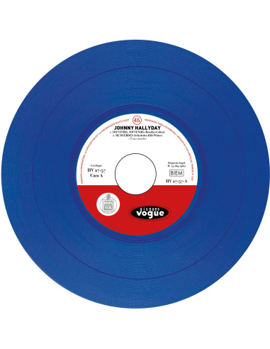 Johnny Hallyday - Souvenirs, Souvenirs - Vinyle BLEU (Espagne) (Vinyle 7'')