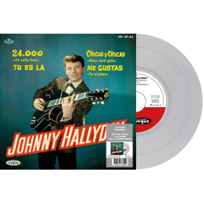 Johnny Hallyday - 24.000 Baisers - Vinyle TRANSPARENT (Espagne) (Vinyle 7'')