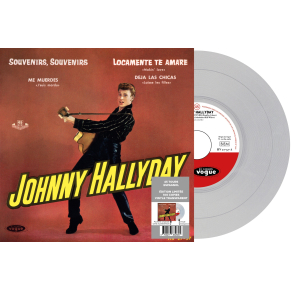 Johnny Hallyday - Souvenirs, Souvenirs - Vinyle TRANSPARENT (Espagne) (Vinyle 7'')