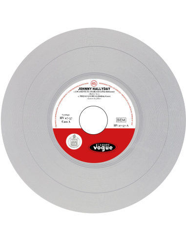 Johnny Hallyday - Souvenirs, Souvenirs - Vinyle TRANSPARENT (Espagne) (Vinyle 7'')