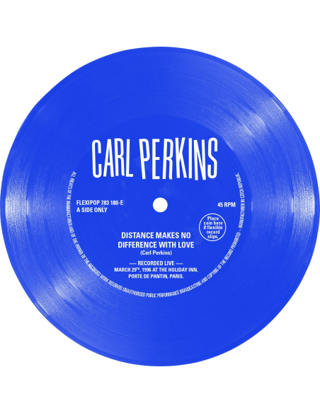 Carl Perkins - Live In Paris - The Last European Concert - RSD 2020 (Vinyle)