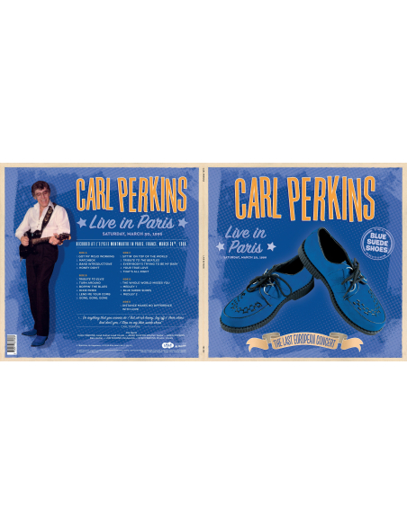 Carl Perkins - Live In Paris - The Last European Concert - RSD 2020 (Vinyle)