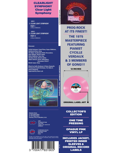 Clearlight Symphony - Clear Light Symphony - RSD 2020 (Vinyle)