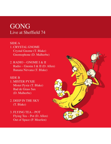 Gong - Live! At Sheffield 1974 - RSD 2020 (Vinyle)