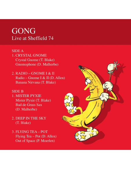Gong - Live! At Sheffield 1974 - RSD 2020 (Vinyle)