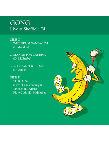 Gong - Live! At Sheffield 1974 - RSD 2020 (Vinyle)