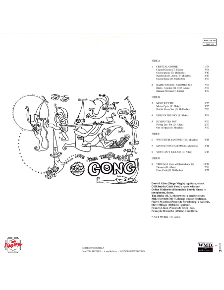 Gong - Live! At Sheffield 1974 - RSD 2020 (Vinyle)