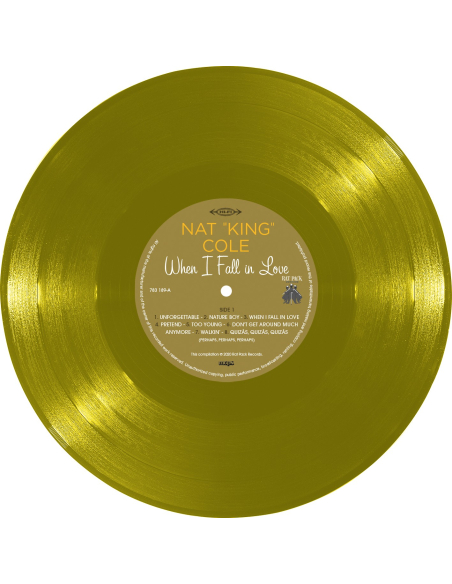 Nat "King" Cole - When I Fall In Love - RSD 2020 (Vinyle)