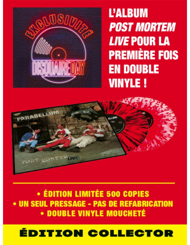 Parabellum - Post Mortem Live - RSD 2020 (Vinyle)
