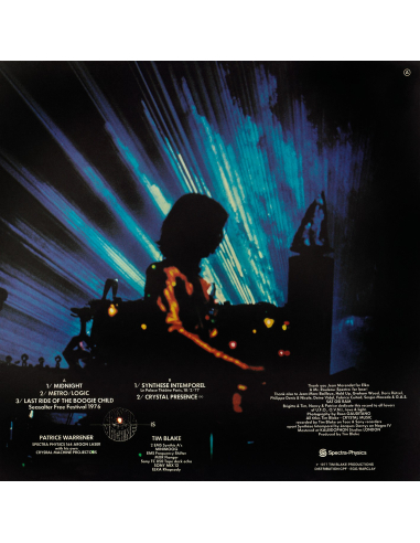 Tim Blake - Crystal Machine - RSD 2020 (Vinyle)