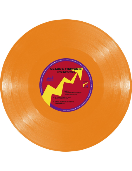 Claude François - Les Inédits 25cm Vol. 6 - Maquettes, Versions Alternatives (Vinyle 10''+ CD)