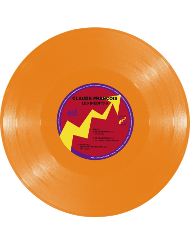 Claude François - Les Inédits 25cm Vol. 6 - Maquettes, Versions Alternatives (Vinyle 10''+ CD)