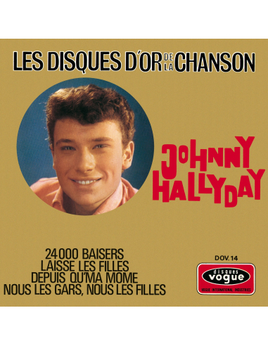 Johnny Hallyday - EP N°15 - Les Disques D'or De La Chanson (Vinyle 7'')