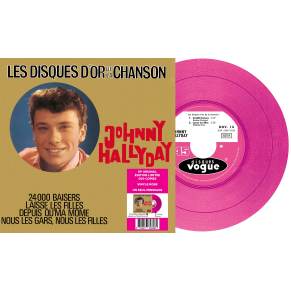 Johnny Hallyday - EP N°15 - Les Disques D'or De La Chanson (Vinyle 7'')