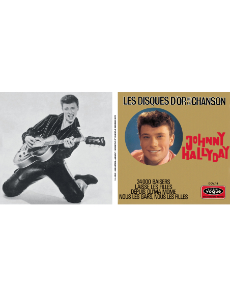 Johnny Hallyday - EP N°15 - Les Disques D'or De La Chanson (Vinyle 7'')