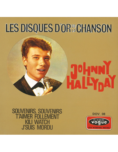 Johnny Hallyday - EP N°14 - Les Disques D'or De La Chanson (Vinyle 7'')