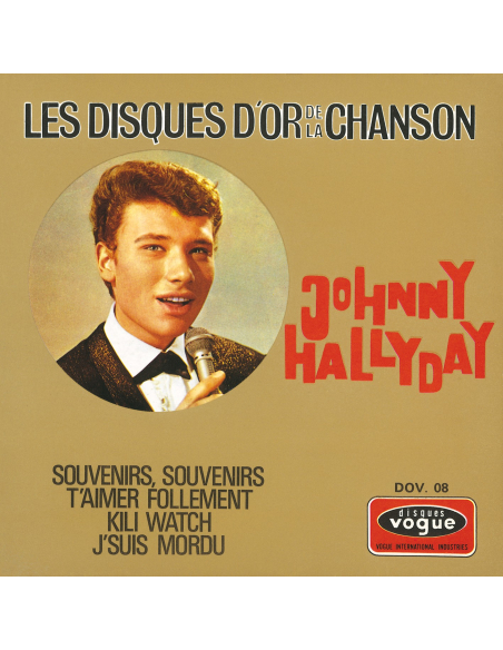 Johnny Hallyday - EP N°14 - Les Disques D'or De La Chanson (Vinyle 7'')