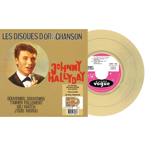 Johnny Hallyday - EP N°14 - Les Disques D'or De La Chanson (Vinyle 7'')