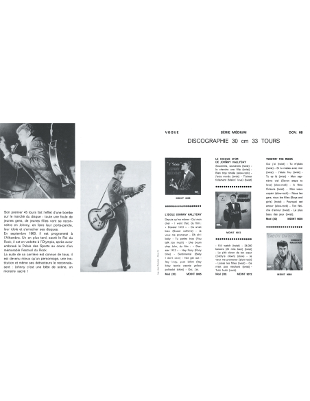 Johnny Hallyday - EP N°14 - Les Disques D'or De La Chanson (Vinyle 7'')