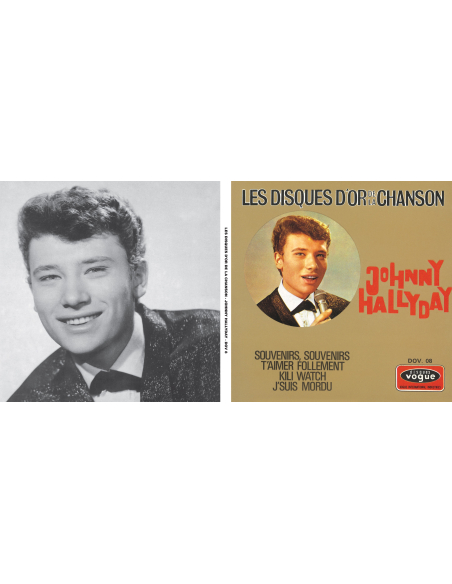 Johnny Hallyday - EP N°14 - Les Disques D'or De La Chanson (Vinyle 7'')
