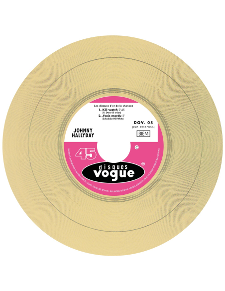 Johnny Hallyday - EP N°14 - Les Disques D'or De La Chanson (Vinyle 7'')