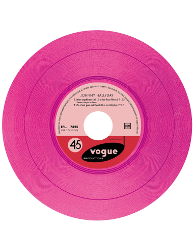 Johnny Hallyday - EP N°06 - Nous Les Gars, Nous Les Filles (Vinyle 7'')