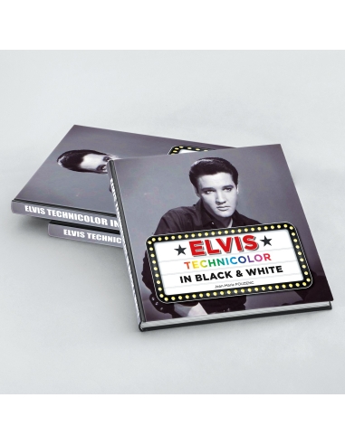 Elvis Presley - Technicolor In Black & White (Livre + Vinyle + CD)