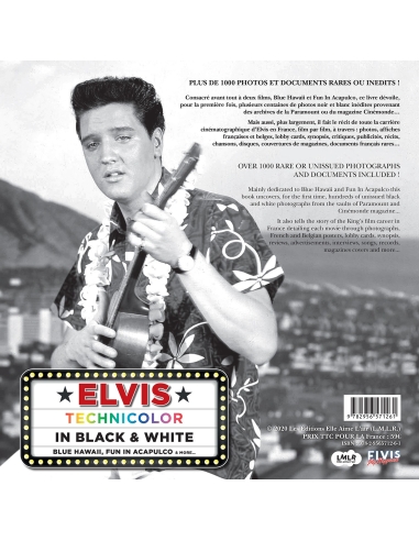 Elvis Presley - Technicolor In Black & White (Livre + Vinyle + CD)
