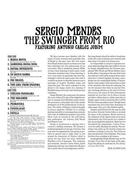 Sergio Mendes - The Swinger from Rio (Vinyle)