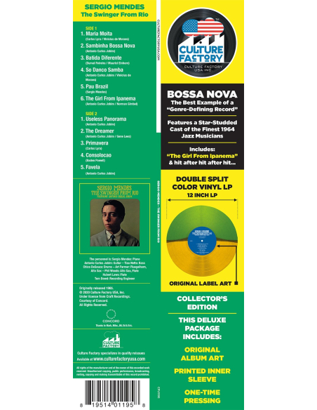 Sergio Mendes - The Swinger from Rio (Vinyle)