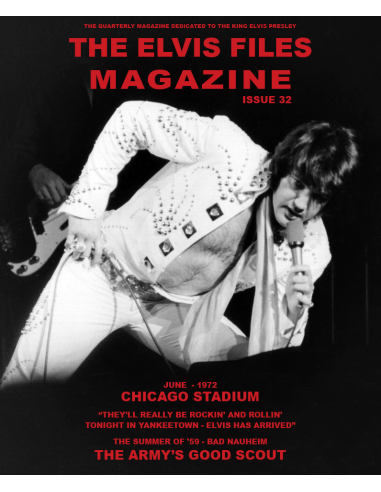 Elvis Presley - The Elvis Files Magazine N°32 Septembre 2020