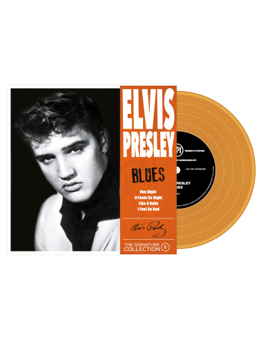 Elvis Presley - 45 Tours - The Signature Collection N°06 - Blues (Vinyle Orange)