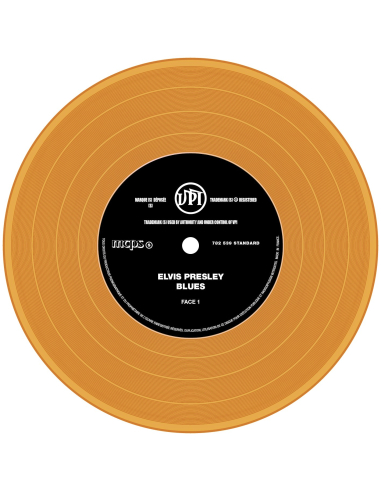 Elvis Presley - 45 Tours - The Signature Collection N°06 - Blues (Vinyle Orange)