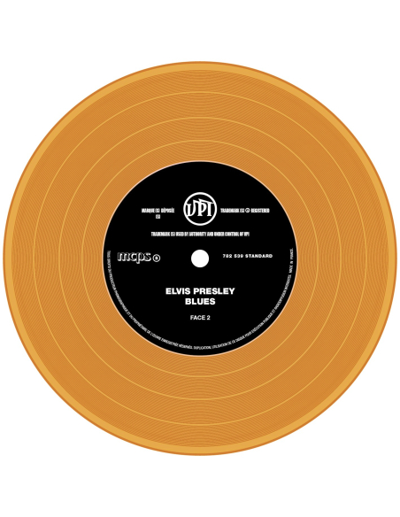 Elvis Presley - 45 Tours - The Signature Collection N°06 - Blues (Vinyle Orange)