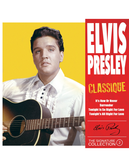 Elvis Presley - 45 Tours - The Signature Collection N°02 - Classique (Vinyle Jaune)
